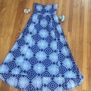 Billabong tie dye bohemian beach dress